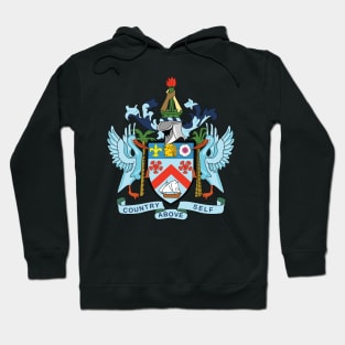 St Kitts and Nevis Coat of Arms Hoodie